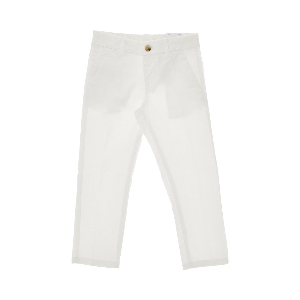 Stretch cotton chino pants
