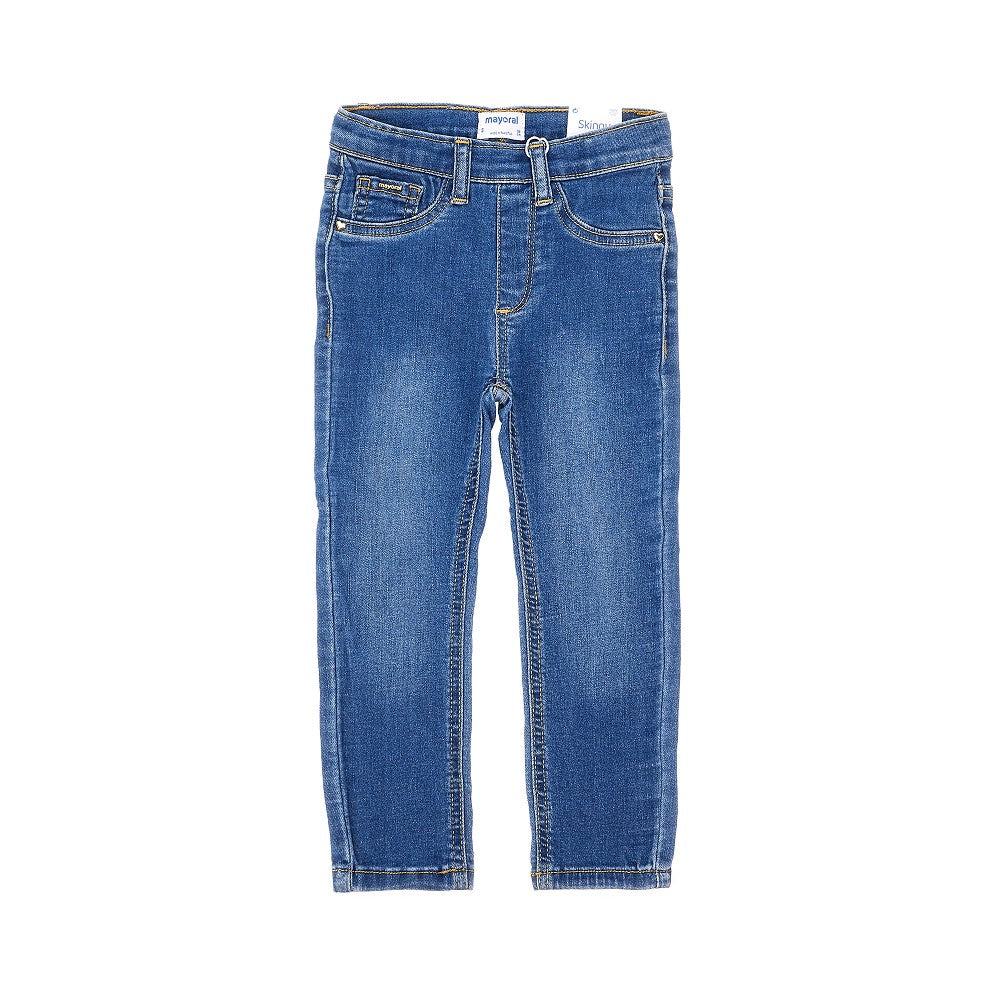 Jeans a sigaretta in denim