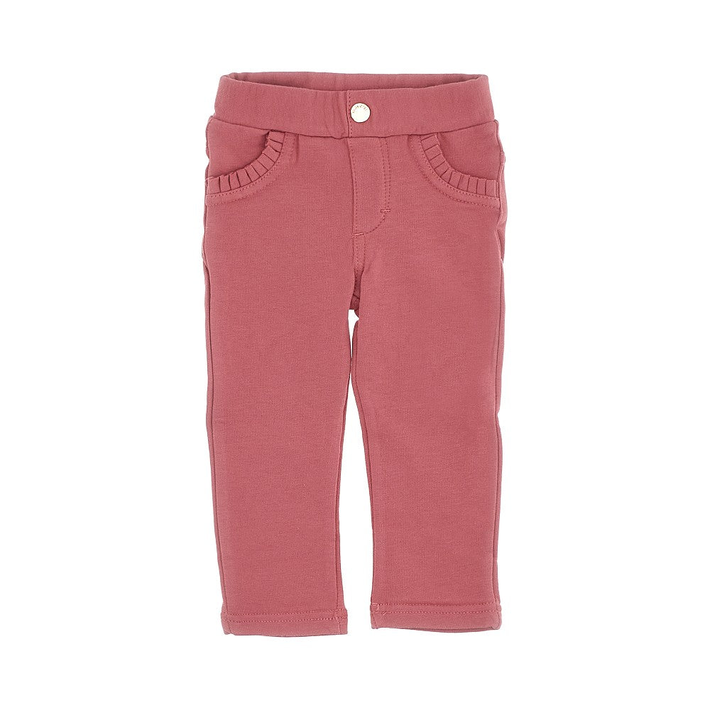 Stretch jersey pants