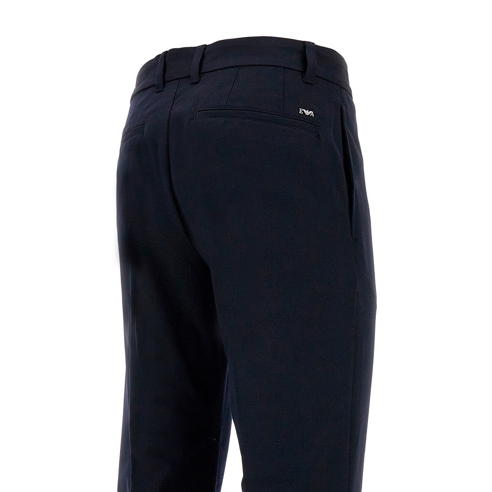 Pantalone sartoriale in twill stretch