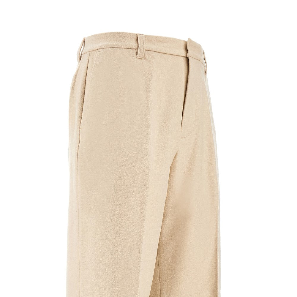 Pantalone chino in lana e cachemire