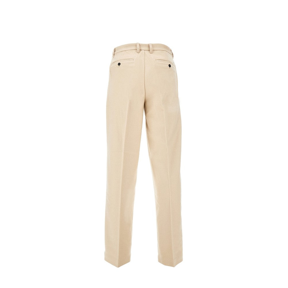 Pantalone chino in lana e cachemire