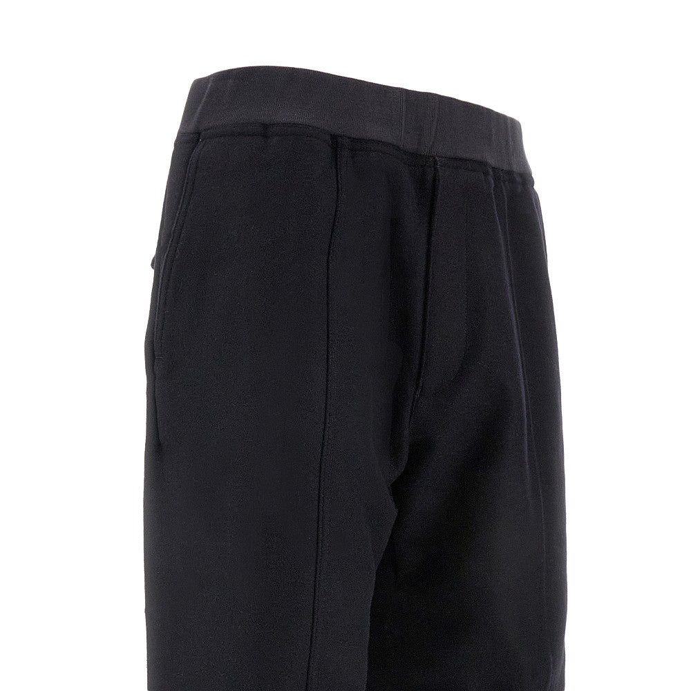 Pantalone in feltro di misto lana