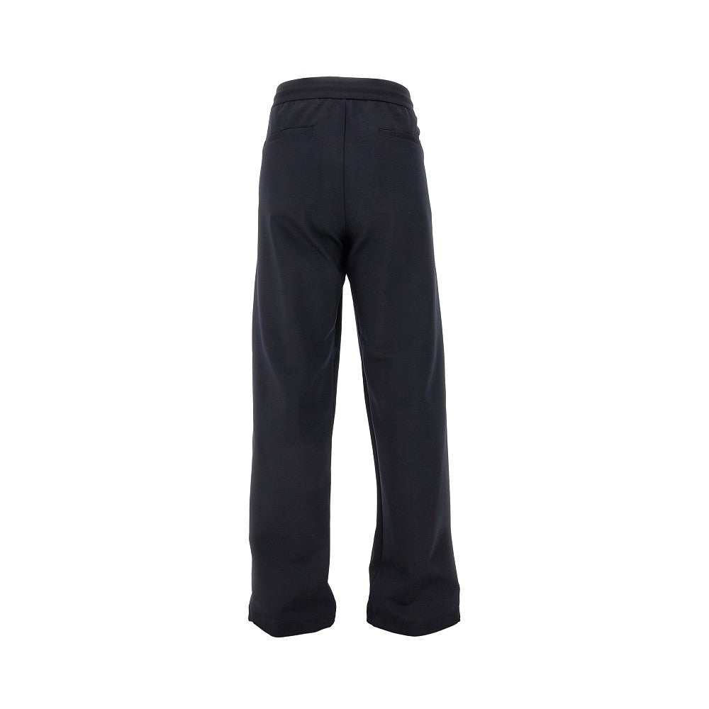 Pantalone in twill elasticizzato