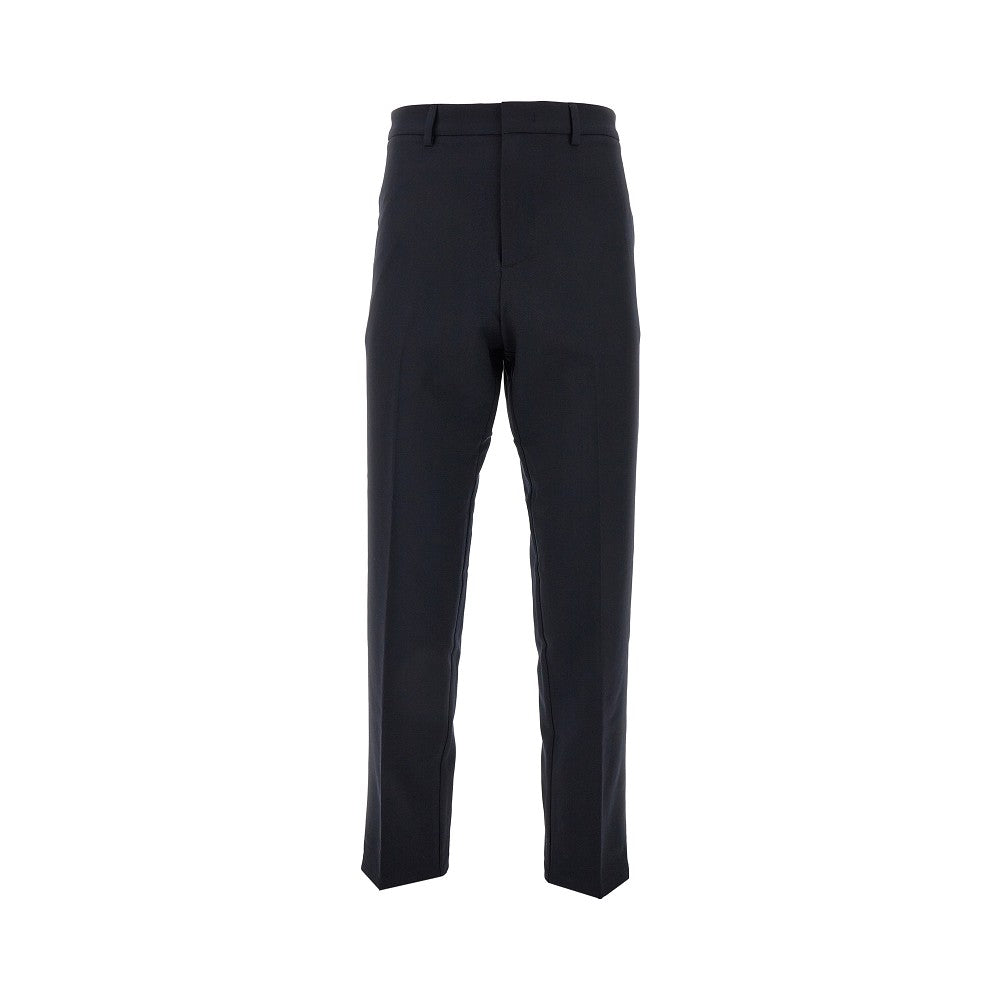 Pantalone in misto viscosa con vita elastica