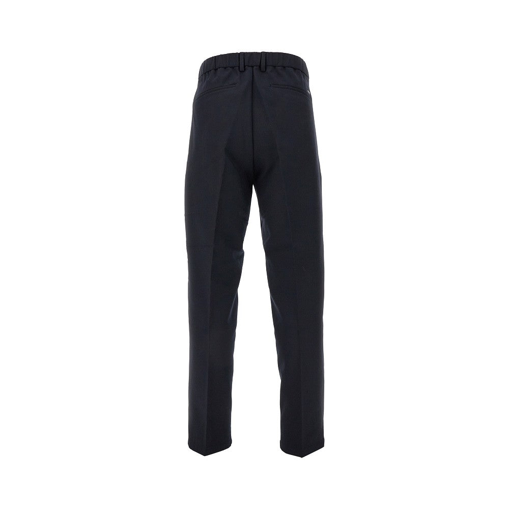 Pantalone in misto viscosa con vita elastica