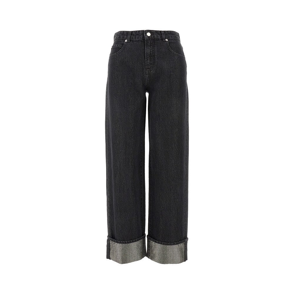Jeans 'J51' in denim lurex