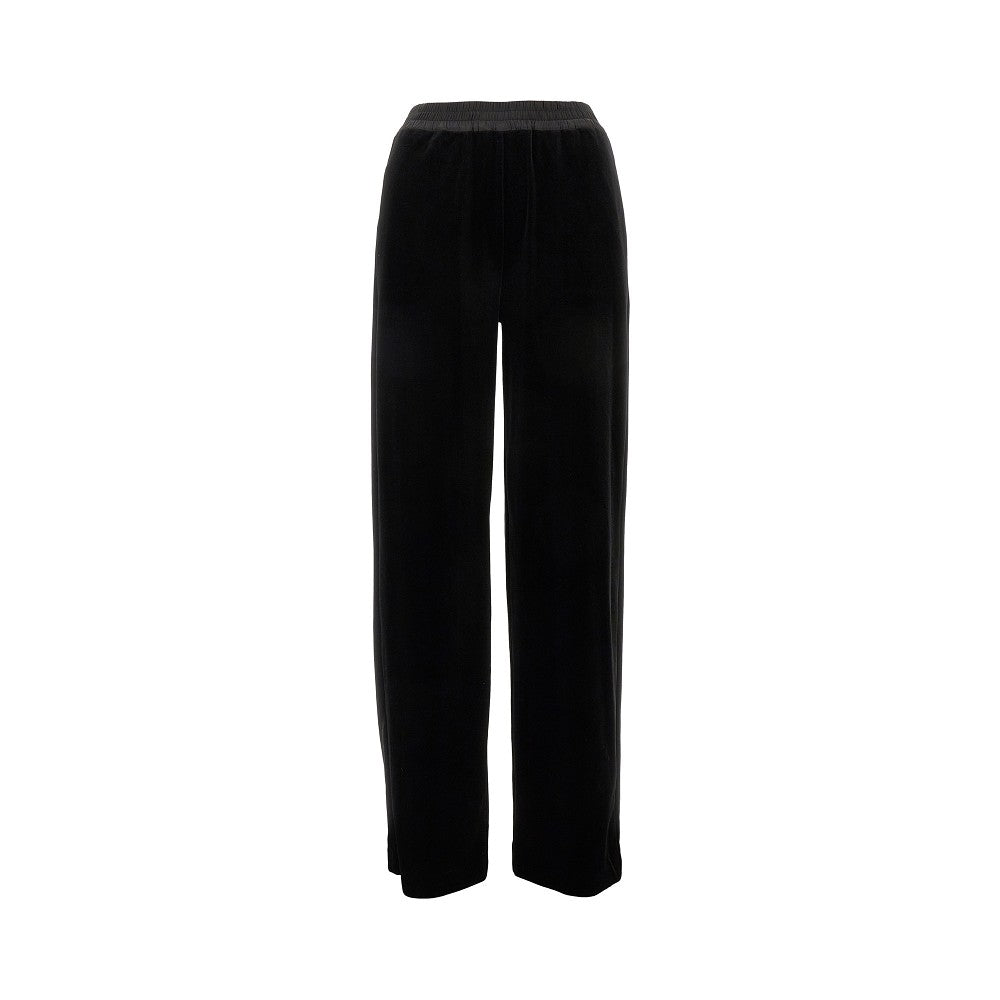 Pantalone palazzo in ciniglia