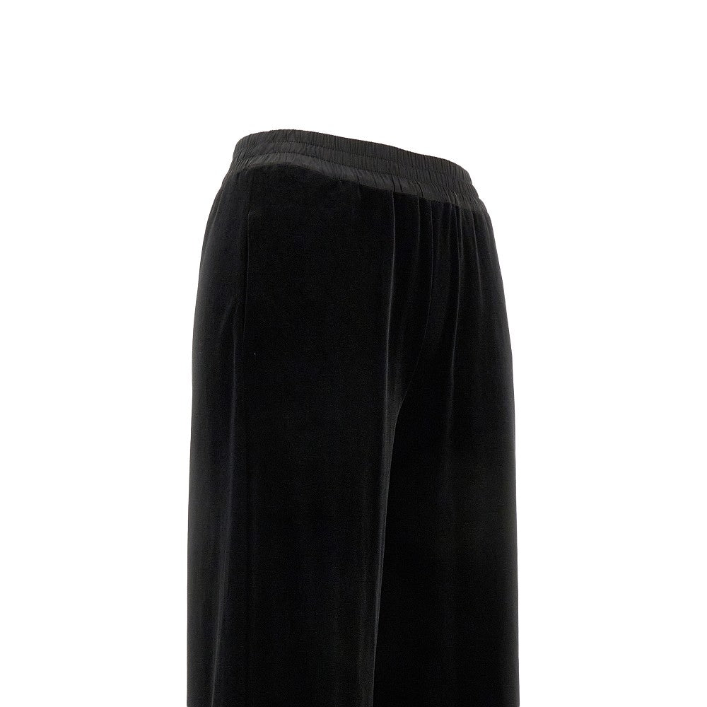 Pantalone palazzo in ciniglia