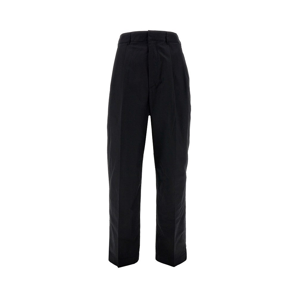 Pantalone in gabardine con pinces
