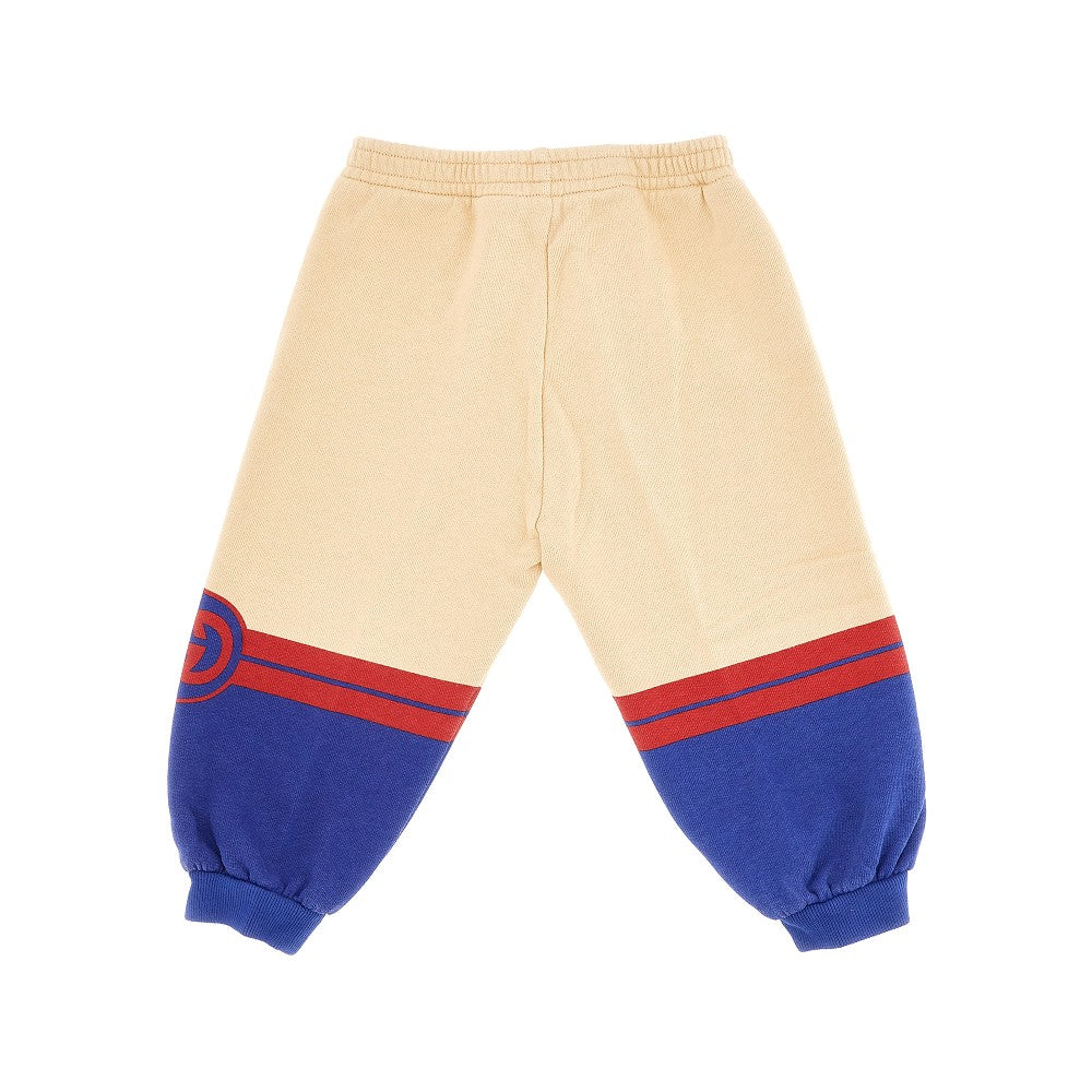 Joggers con stampa Incrocio GG