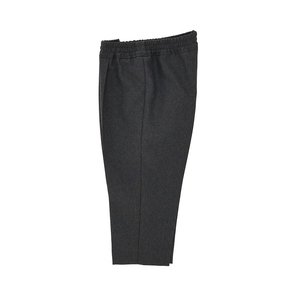 Wool pants with dart