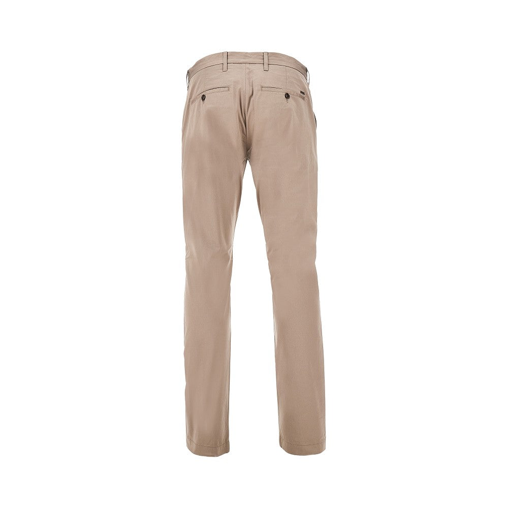 Stretch cotton chino pants