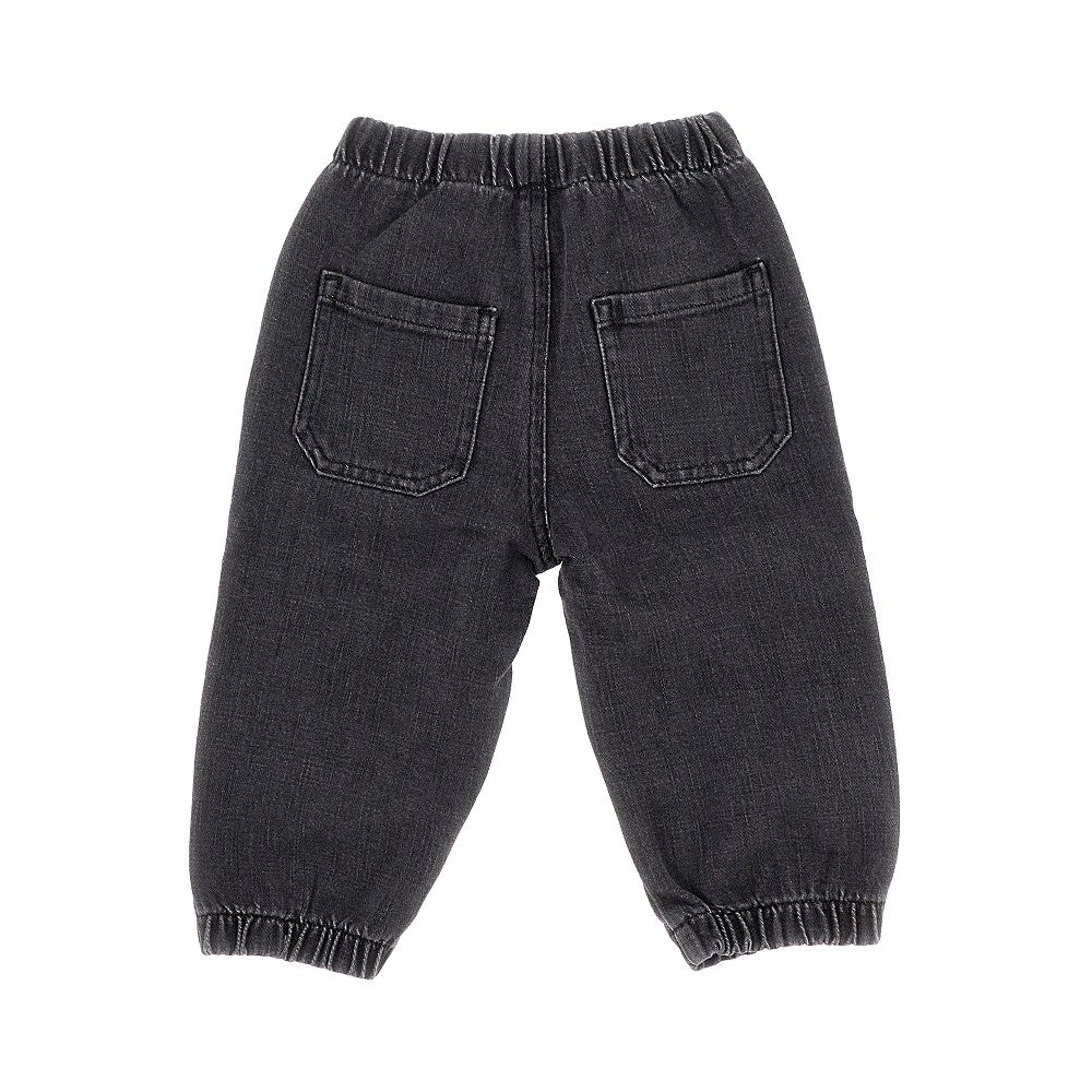 Pantalone jogger in denim