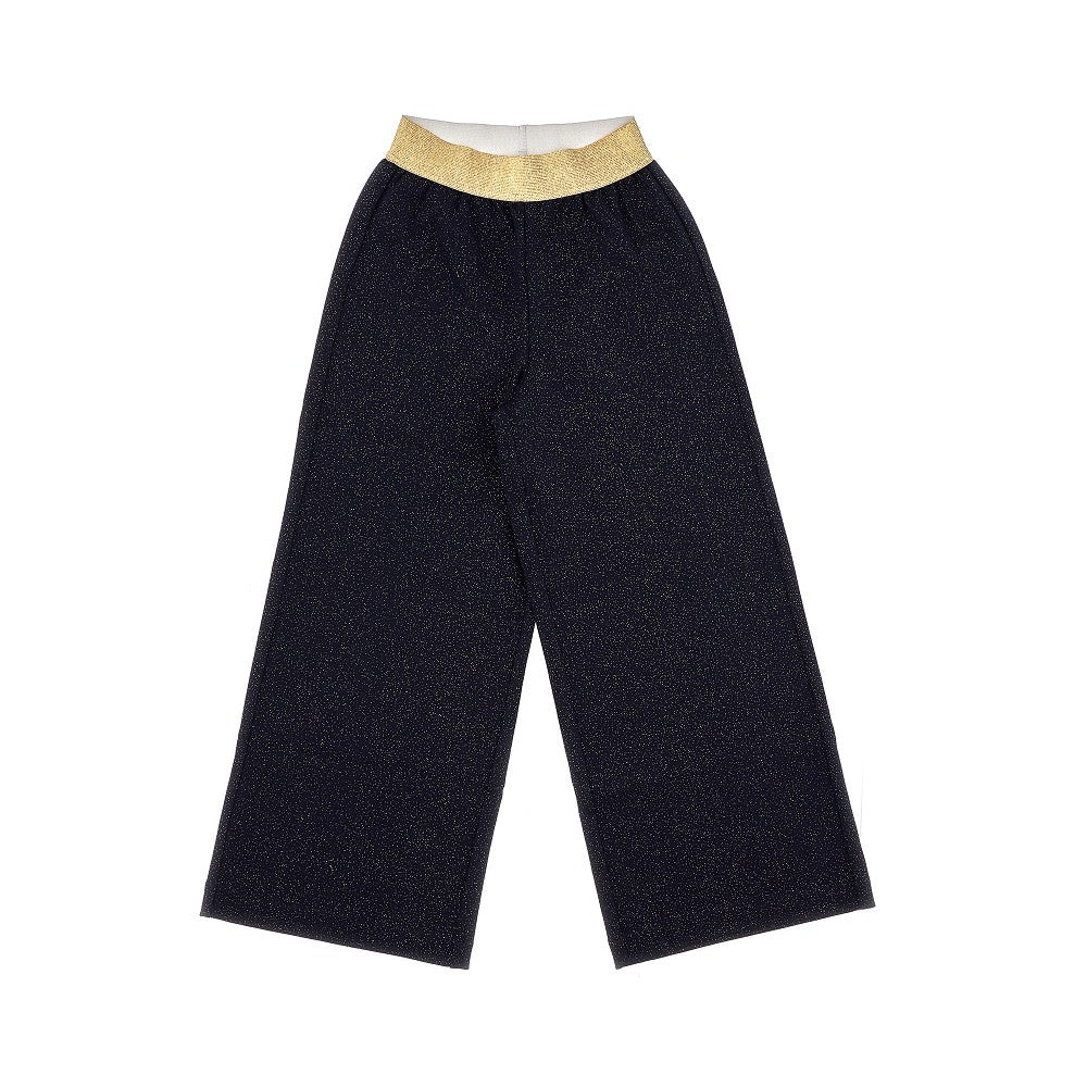Pantalone palazzo glitterato