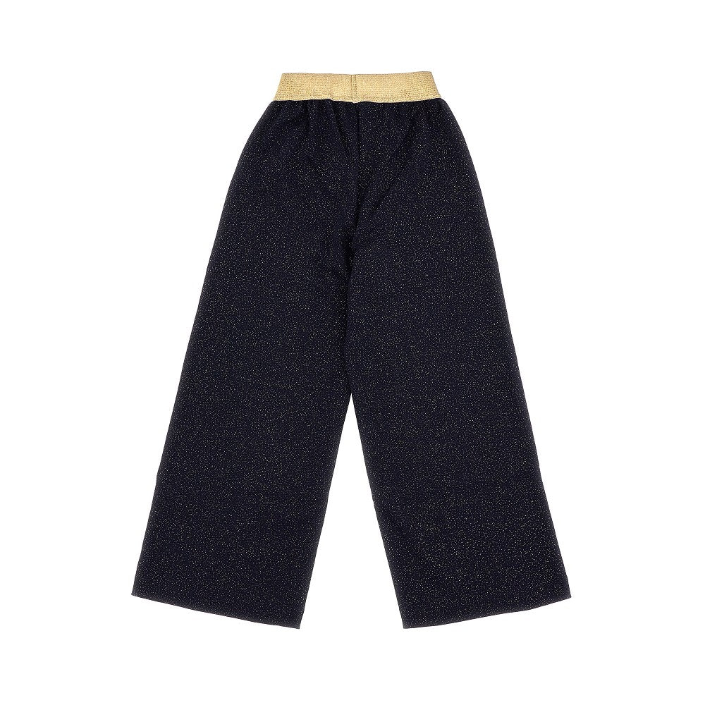 Pantalone palazzo glitterato
