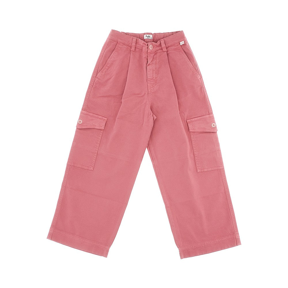 Stretch cotton cargo pants
