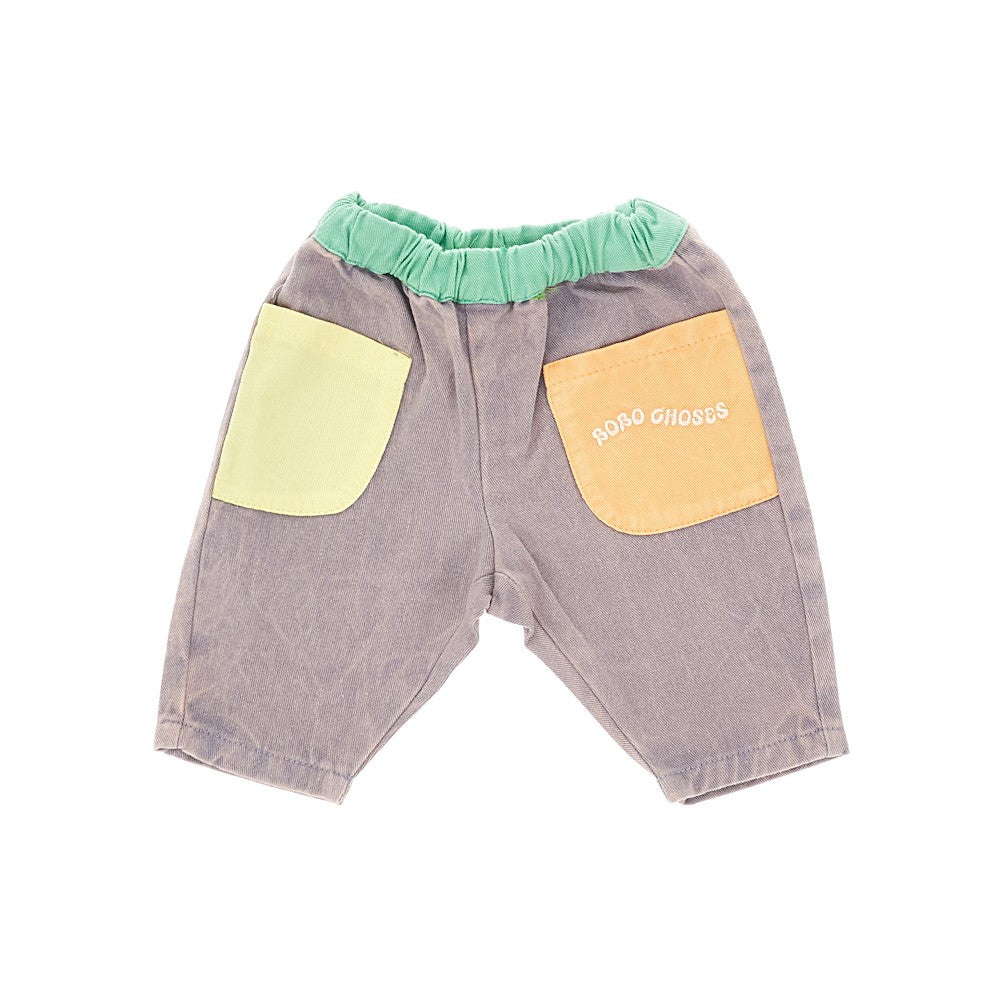 Pantalone color block
