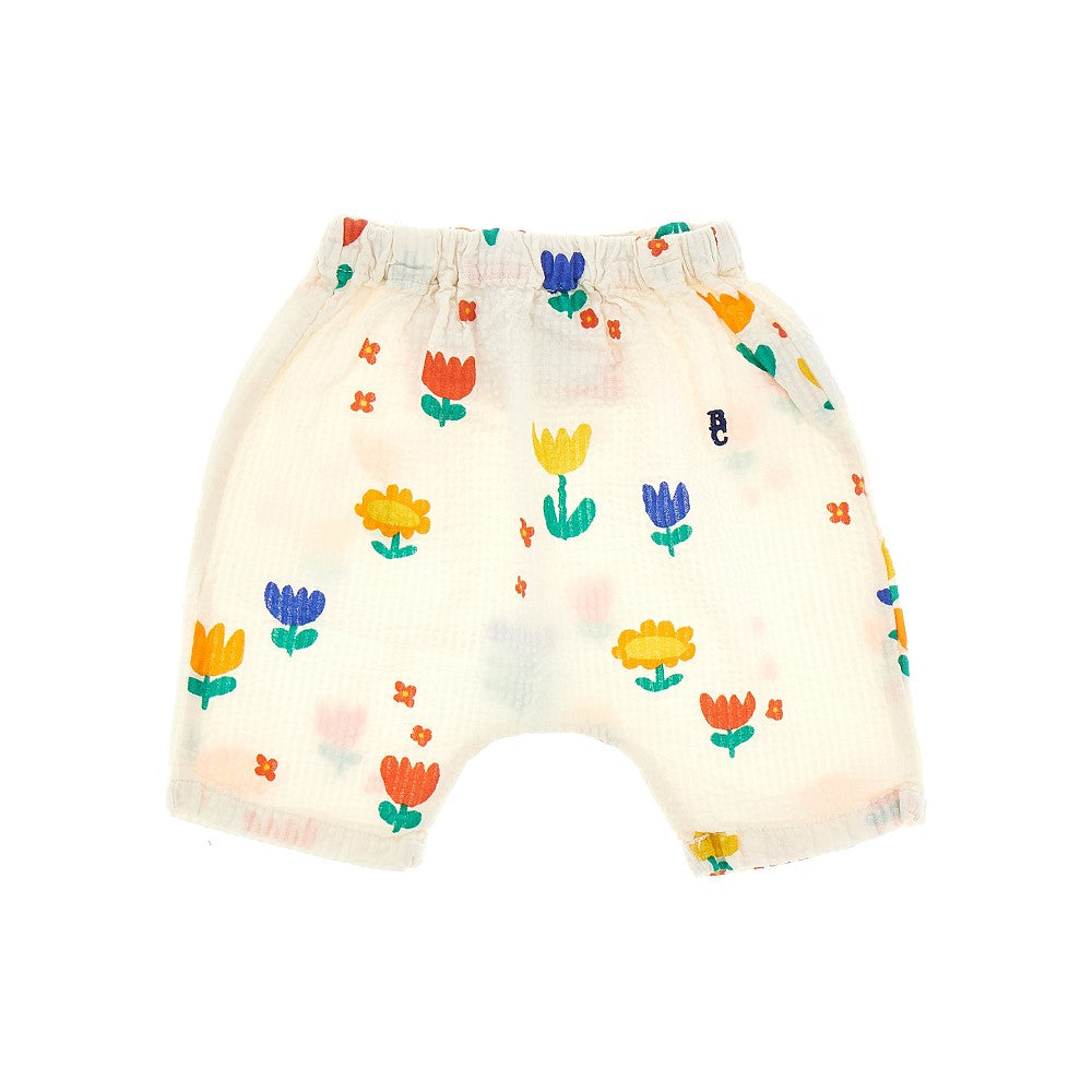 Pantalone in seersucker 'Garden Party'
