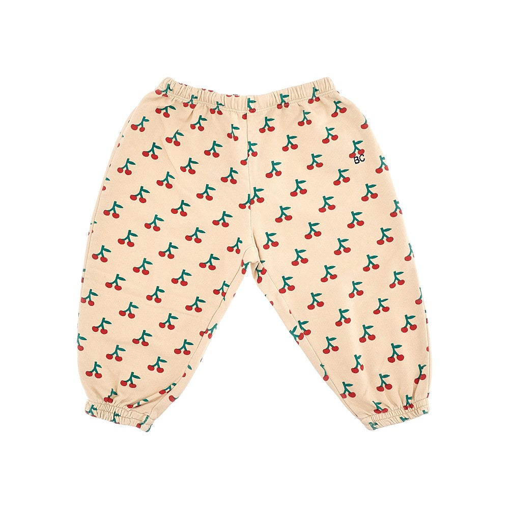 All-over Cherry organic cotton sweatpants