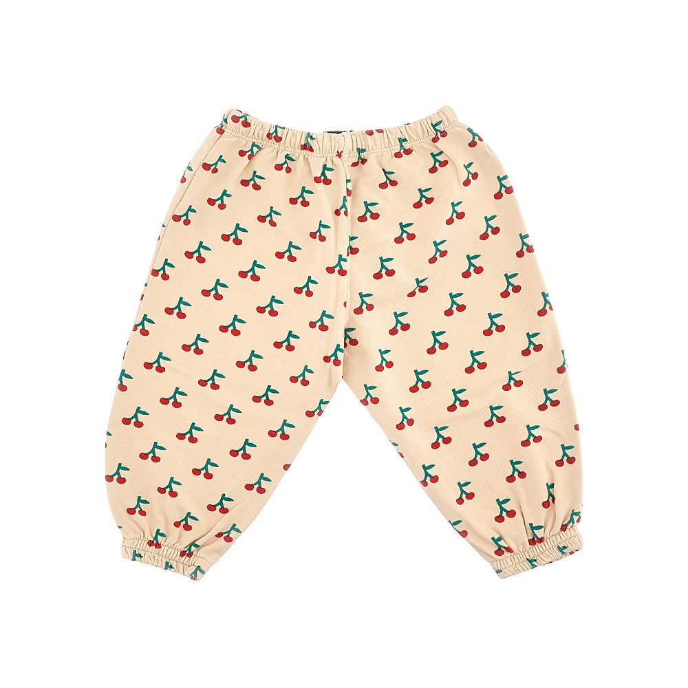 All-over Cherry organic cotton sweatpants