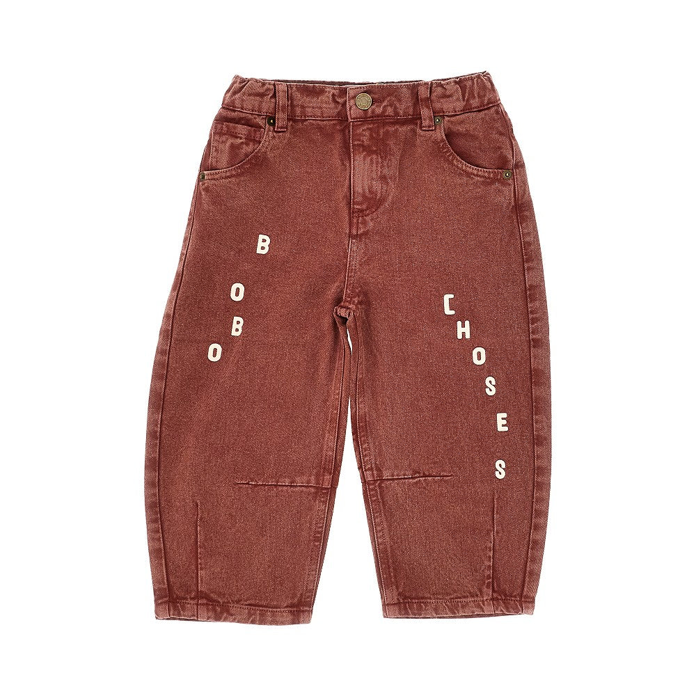 Pantalone Balloon Fit in denim