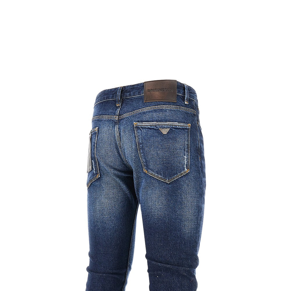 Distressed effect Denim J06 Slim Fit jeans