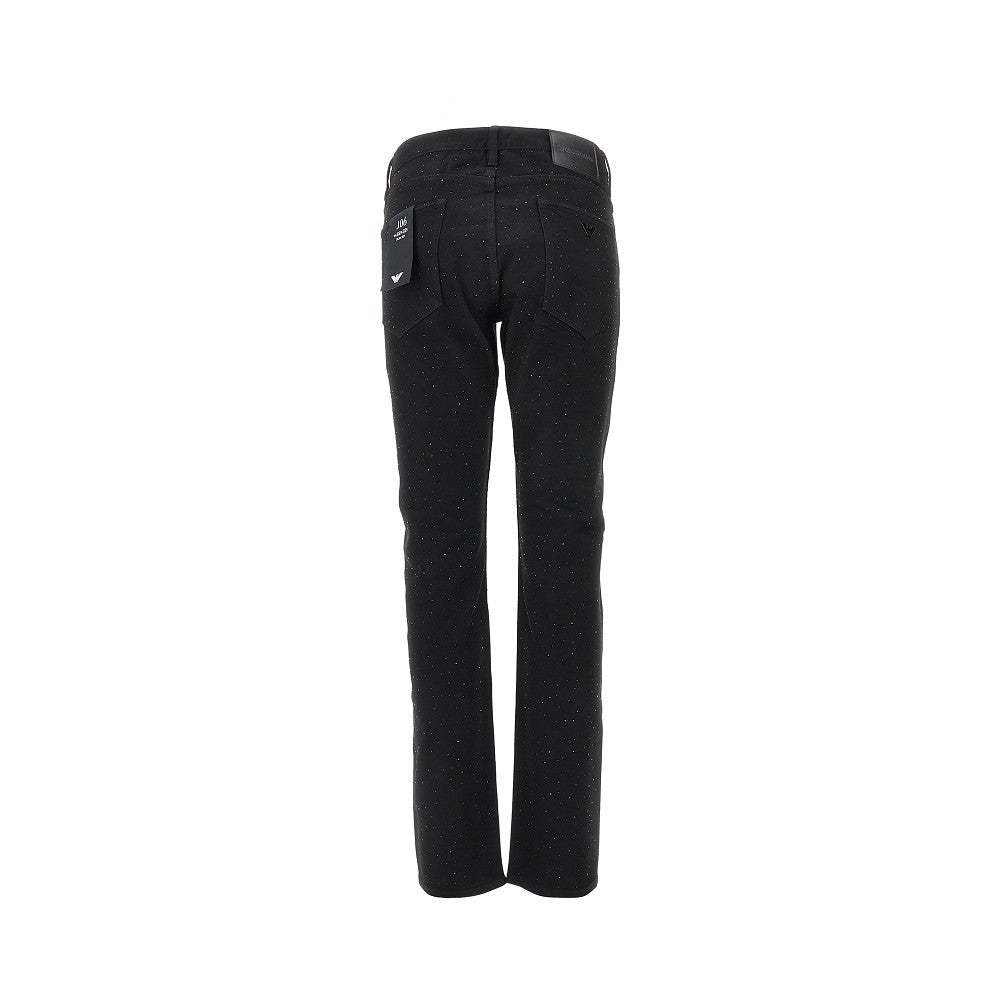 Rhinestones-embellished Slim Fit 'J06' jeans