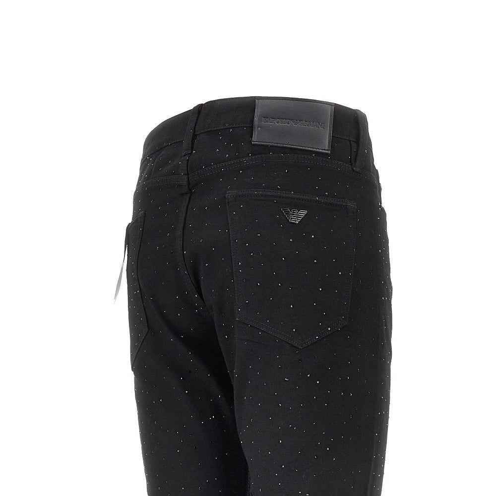 Rhinestones-embellished Slim Fit 'J06' jeans