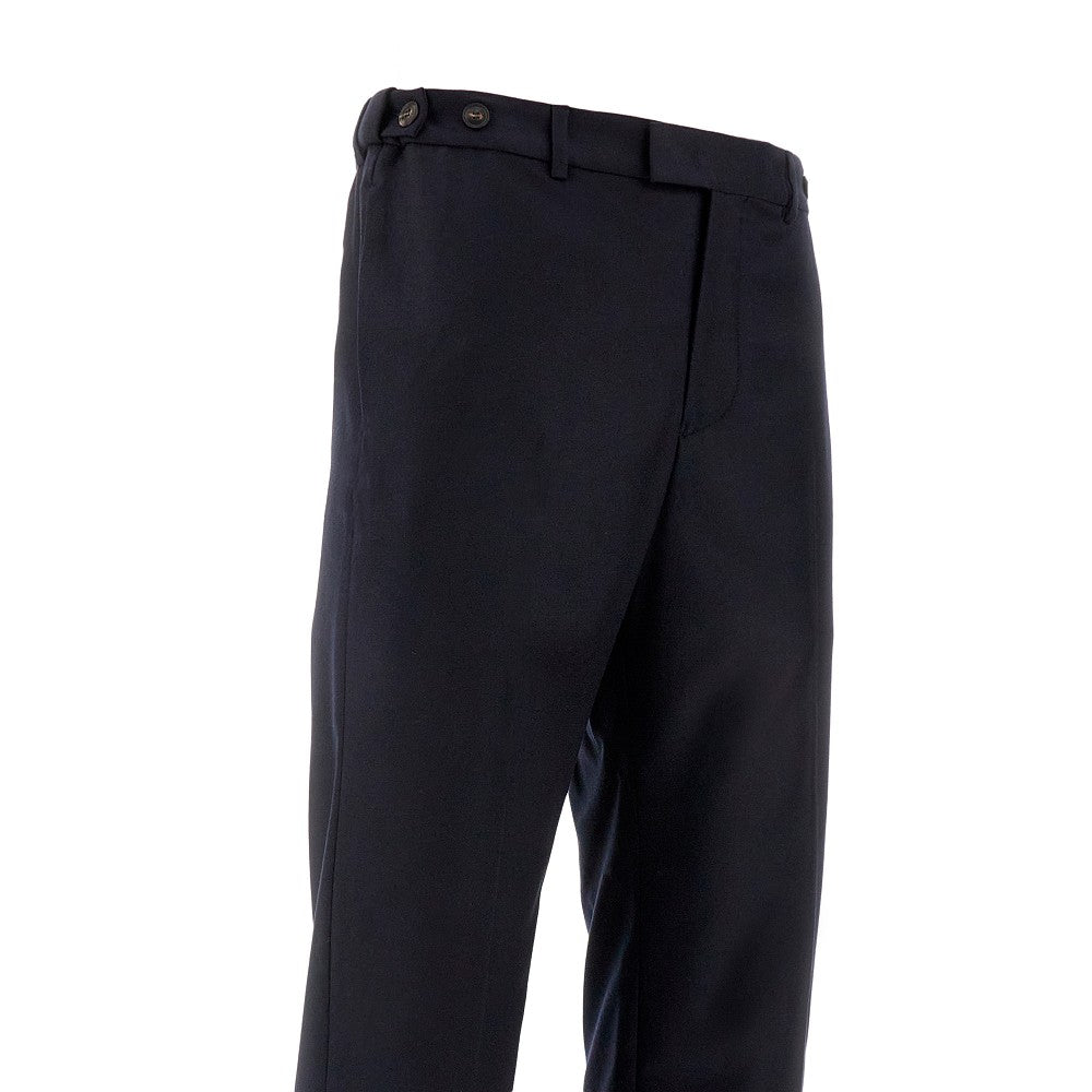 Pantalone in flanella di lana