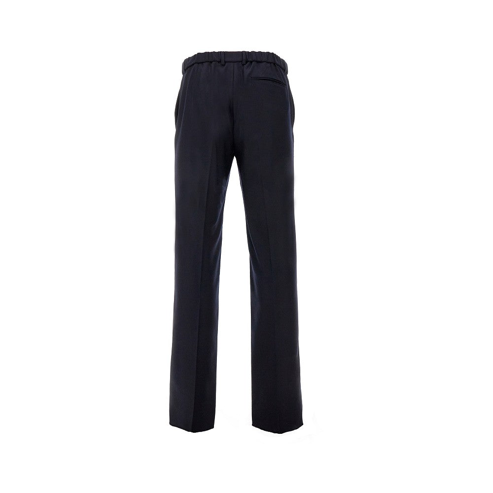 Pantalone in flanella di lana