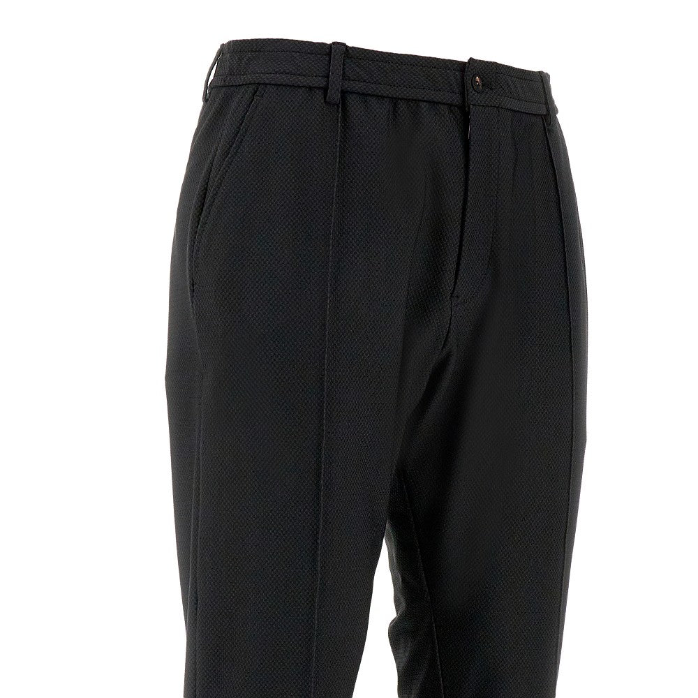 Pantalone in jersey tecnico jacquard