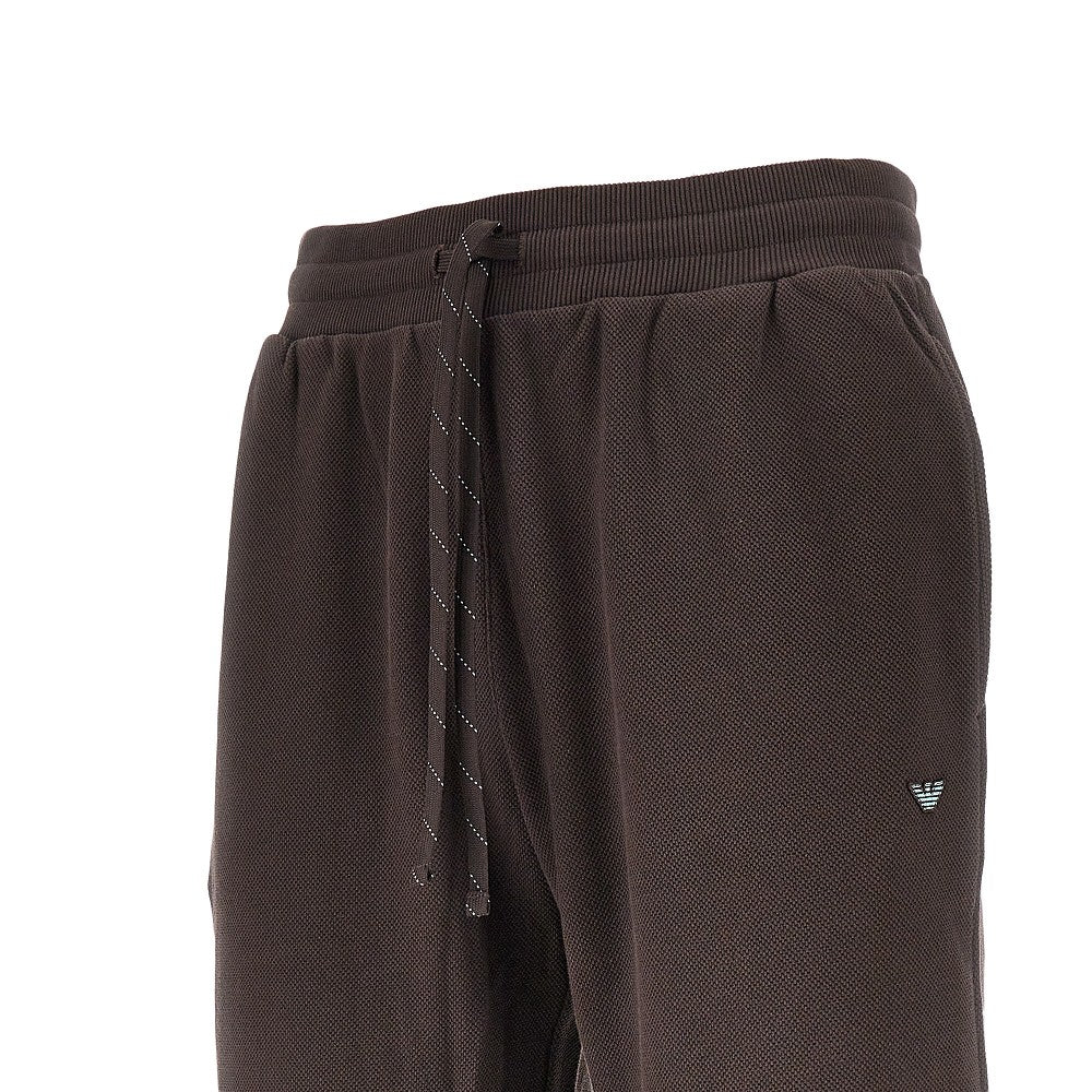 Piquet jersey loungewear pants