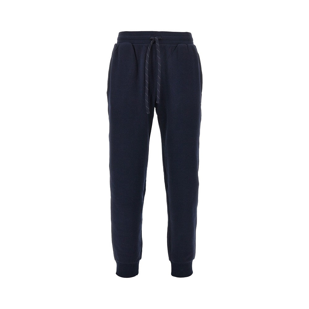 Piquet jersey loungewear pants