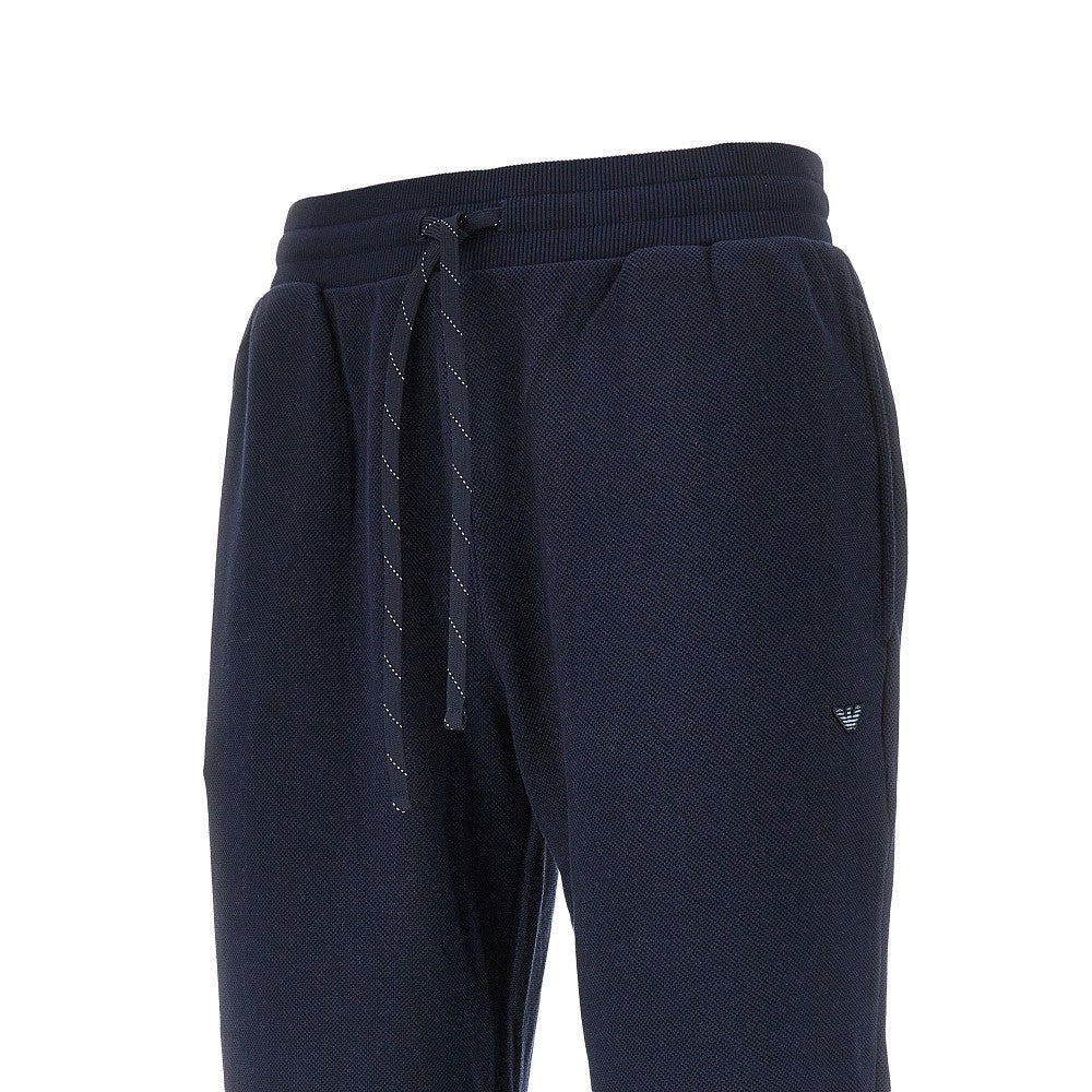 Piquet jersey loungewear pants