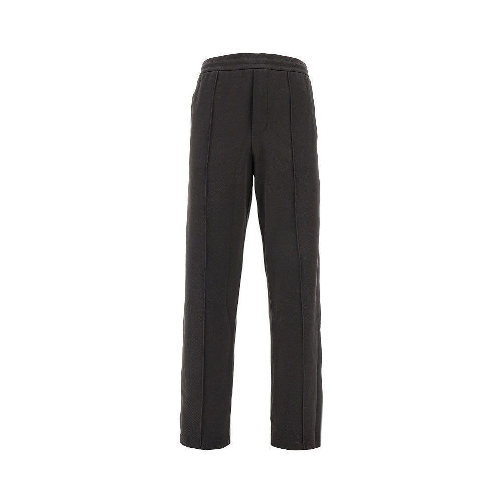 Pantalone in jersey con bande laterali