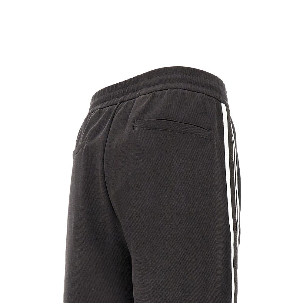 Pantalone in jersey con bande laterali