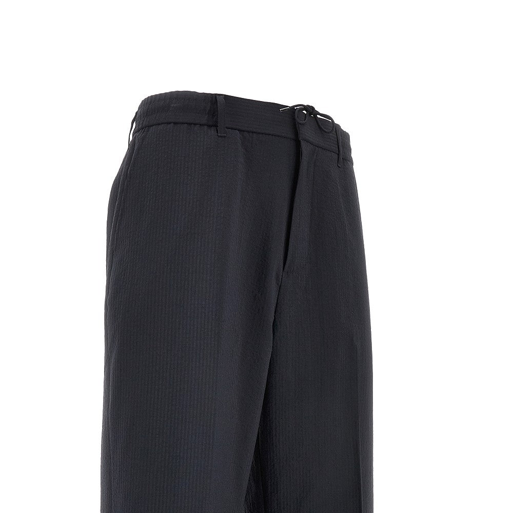 Pantalone in seersucker tecnico
