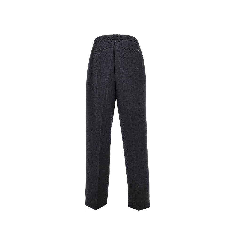 Technical seersucker pants