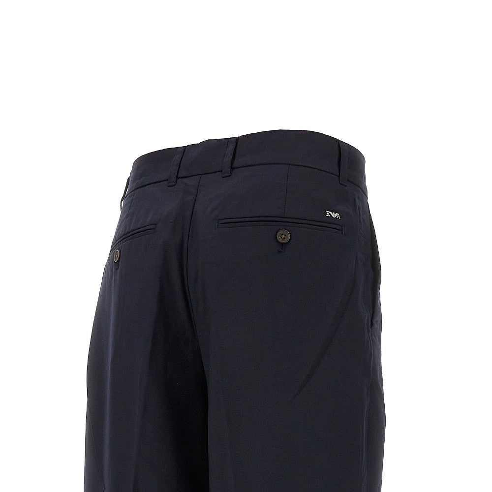 Pantalone chino in twill di lana