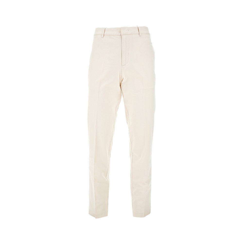 Pantalone chino in gabardine stretch