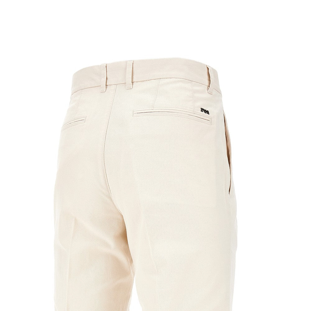 Stretch gabardine chino pants