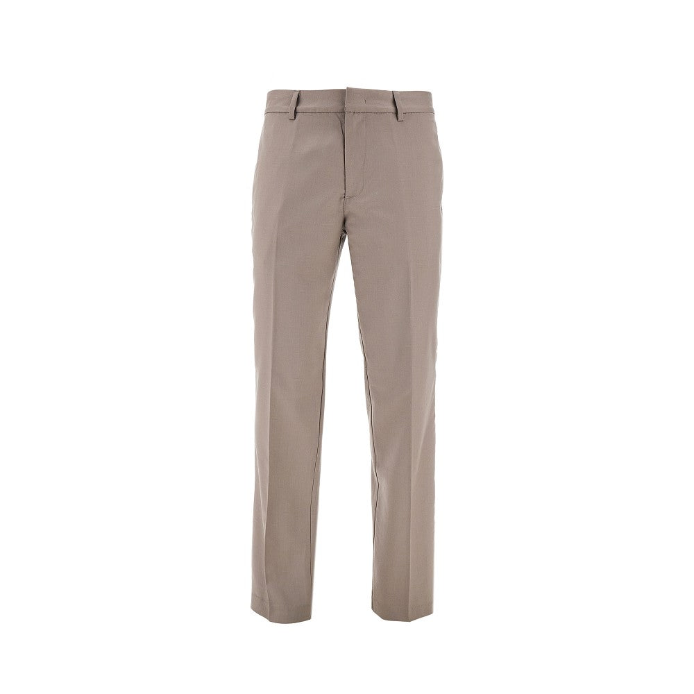 Pantalone chino in twill di lana