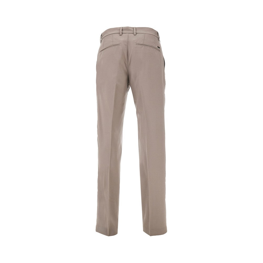 Pantalone chino in twill di lana