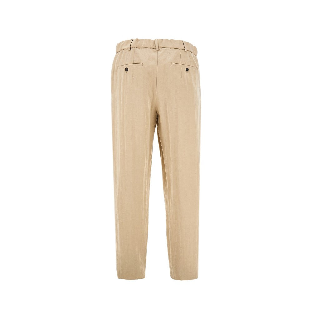 Lyocell pants with dart