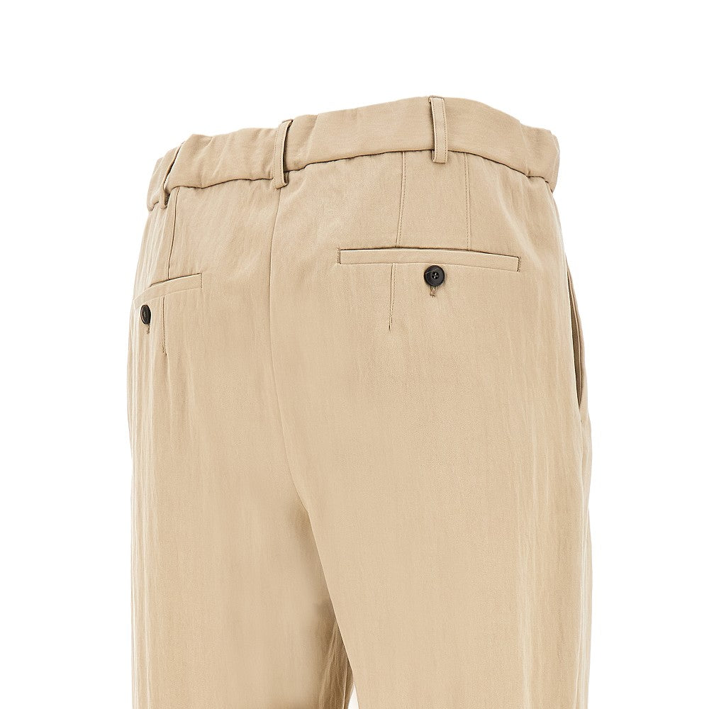Lyocell pants with dart