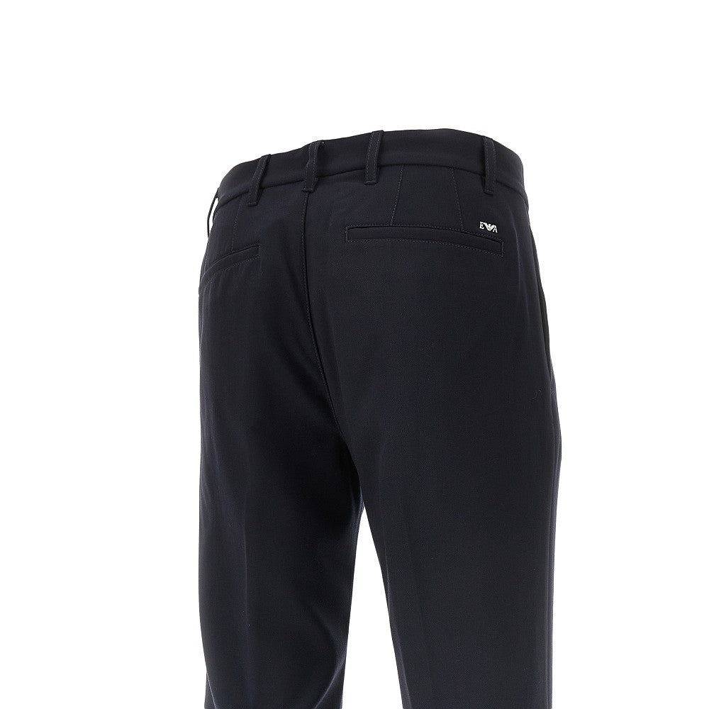 Pantalone chino in misto viscosa stretch