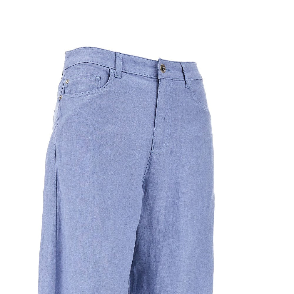 Pantalone 'J33' in lino