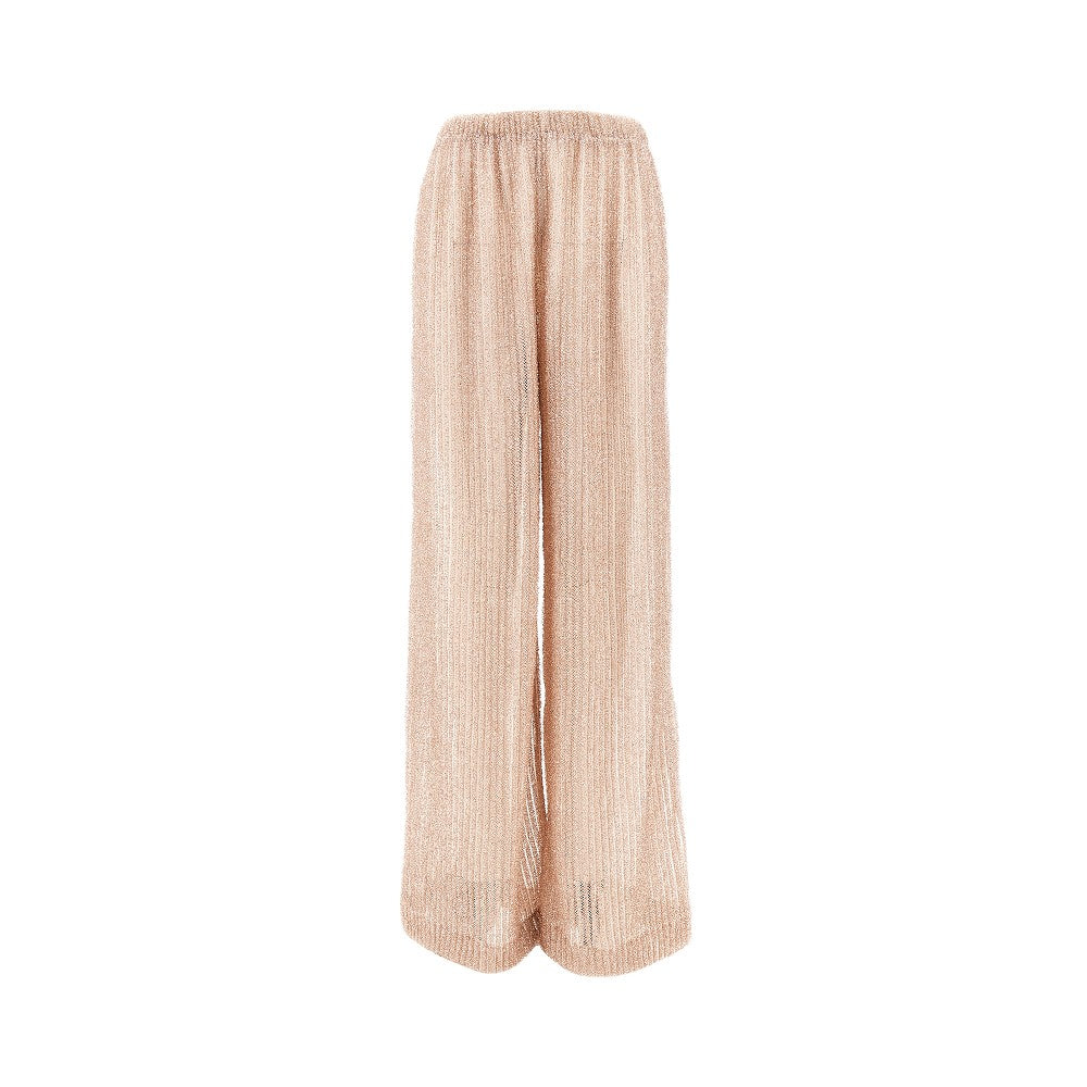 Pantalone in fuzzy lurex