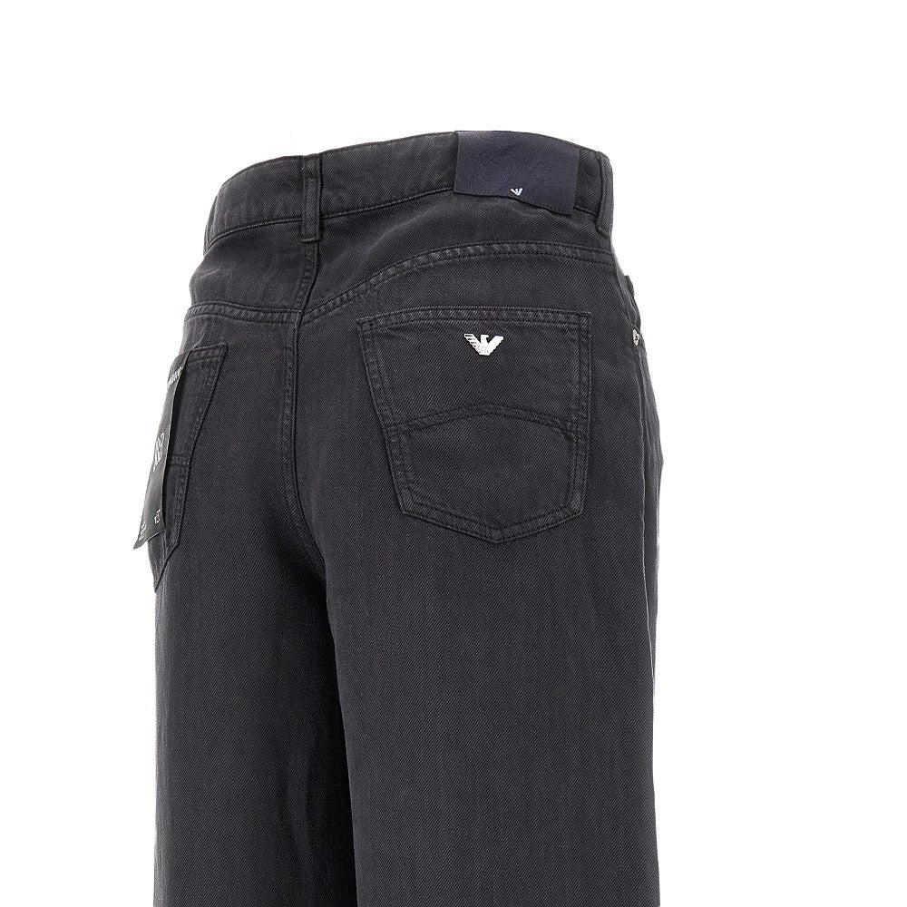 Pantalone 'J8B' in misto lino